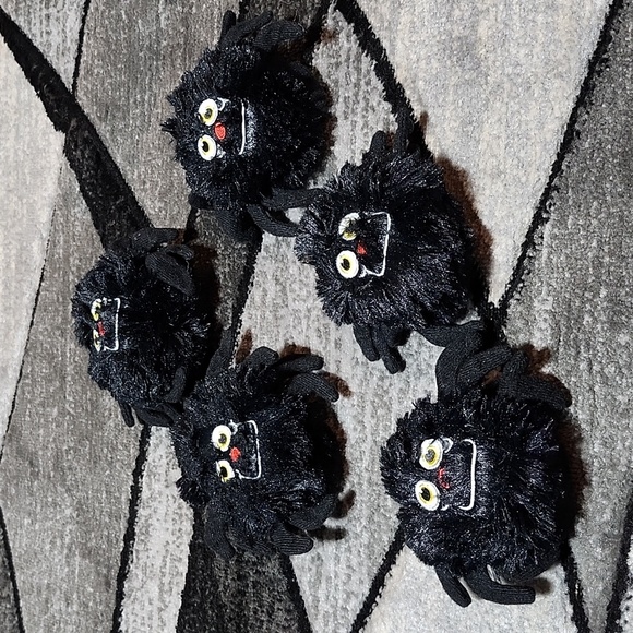 HALLOWEEN SPIDERS SKELETON FLUTE GLASSES MINI PUMPKIN LANTERNS DECORATION BUNDLE - Picture 2 of 16